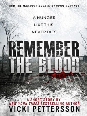 cover image of Remember the Blood